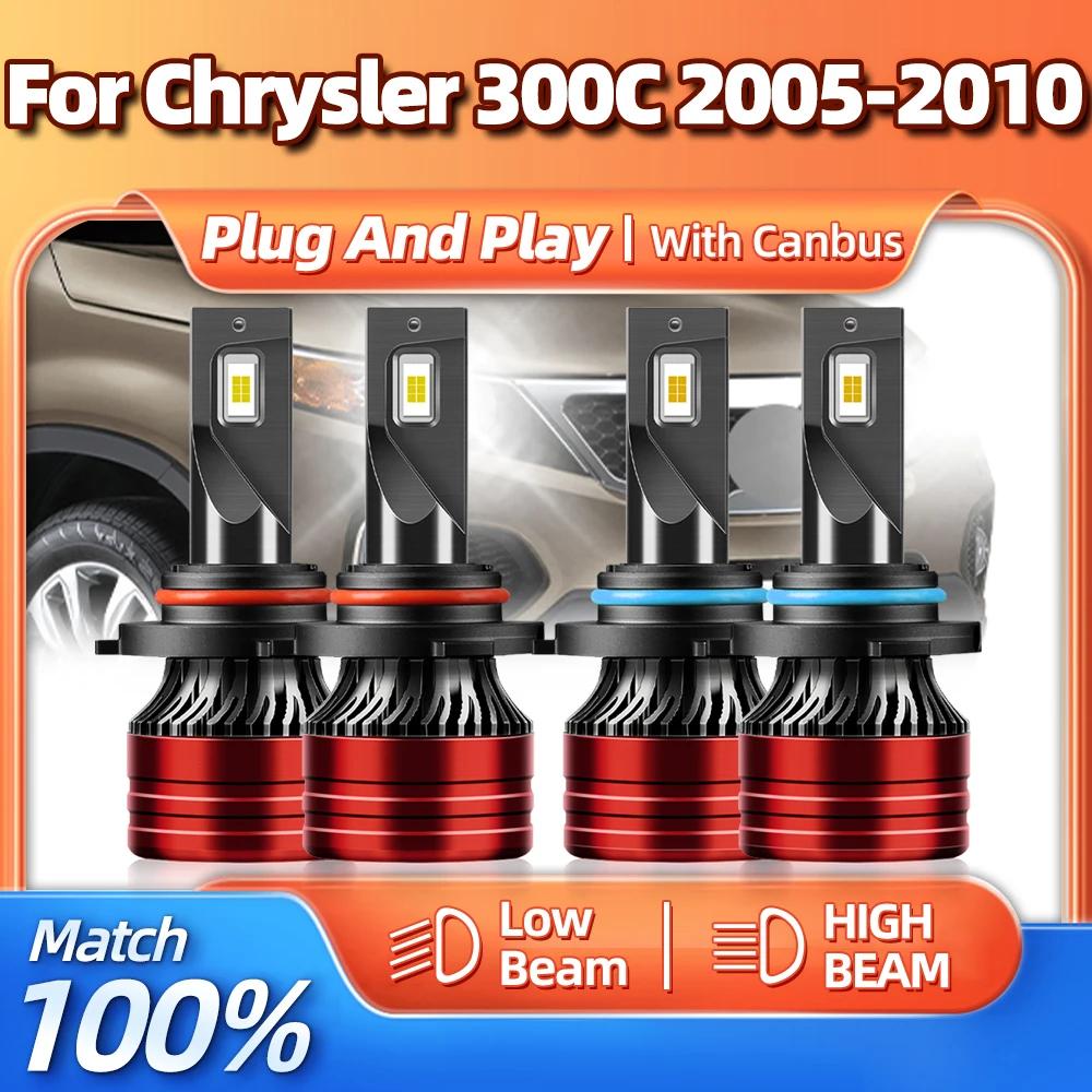 Canbus LED Ʈ ,  ο , ſ  ڵ , ũ̽ 300C 2005 2006 2007 2008 2009 2010, 12V, 40000LM